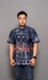 Kemeja Lengan Pendek Sasirangan